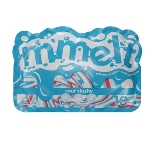 Sour Slushy – Mmelt Mushroom 10 Ct Gummies